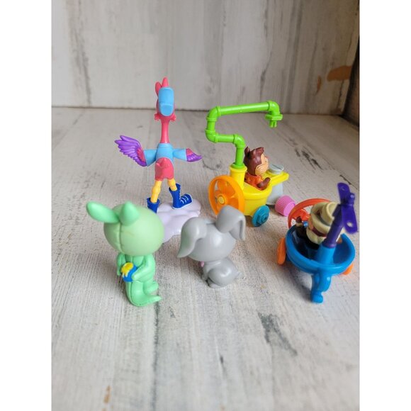 Disney animal chip dale bunny‎ woozle Freddy flamingo toy set youth - Picture 5 of 7